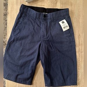 NWT DC dress shorts for men boys Navy size 27
